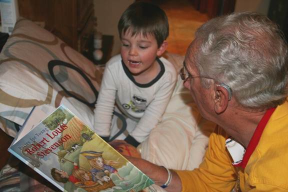 Jack and Al reading