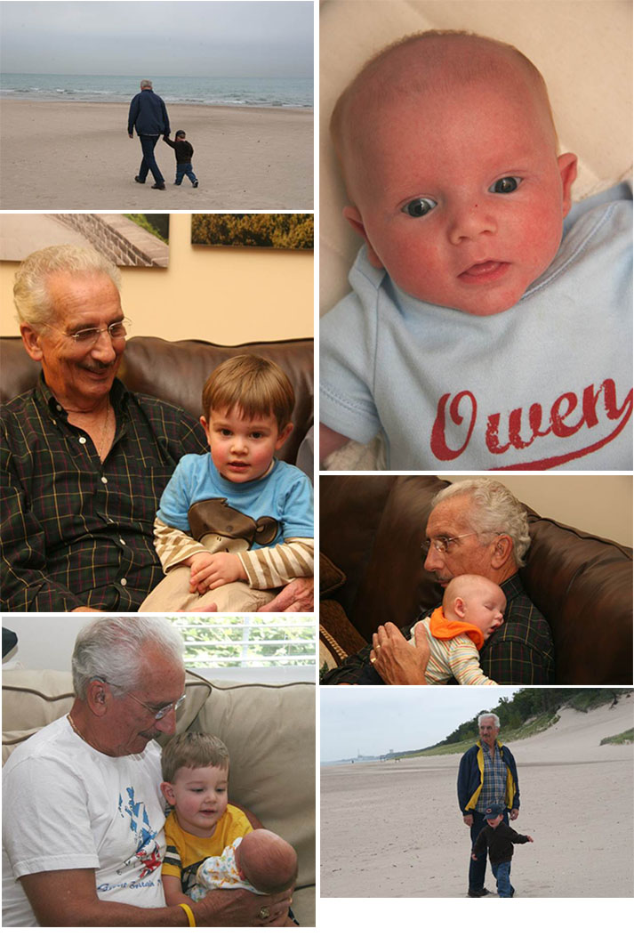 Al with grandsons