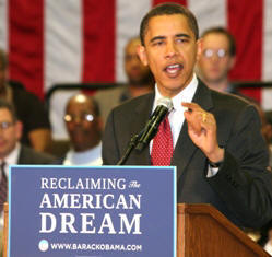 Obama delivery speech