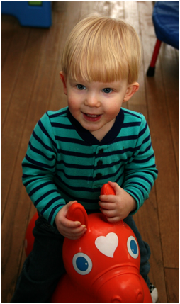 Description: Owen on his pony