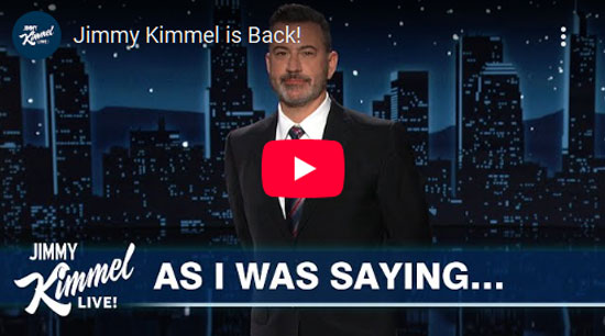 Jimmy Kimmel’s Return Breaks His YouTube Record: Most-Watched Monologue Ever