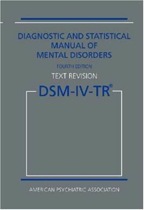 Diagnostic and Statistical Manual