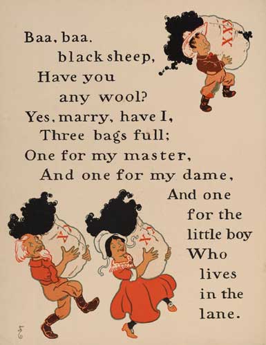 Mother Goose rhyme in the 1901 edition