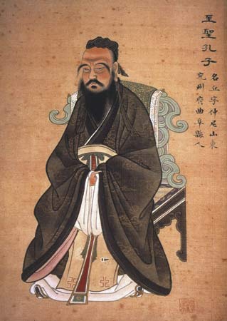 Confucius in art