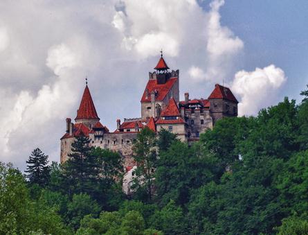 This is Bran Castle or better known as Dracula' Castle