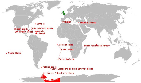 British Empire today