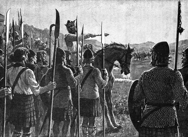 Robert the Bruce fighting