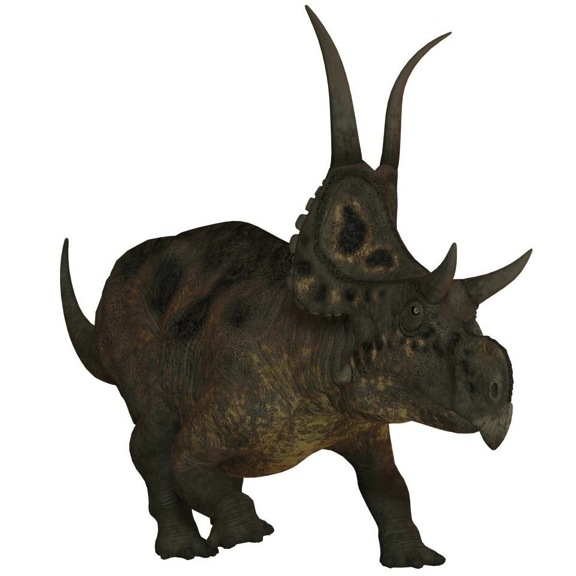 Diabloceratops: Devil-horned face
