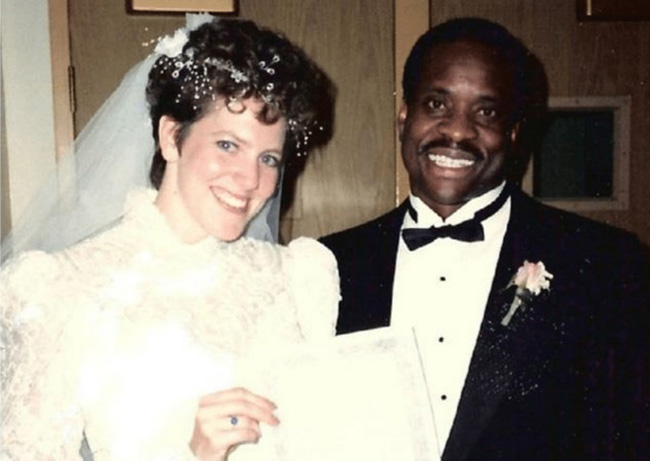 Clarence and Ginna Thomas’ wedding in 1987 was two decades after the Loving v. Virginia decision.