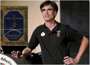 Randy Pausch during his Last Lecture