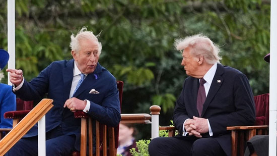 Charles discussed Orwell with Trump.