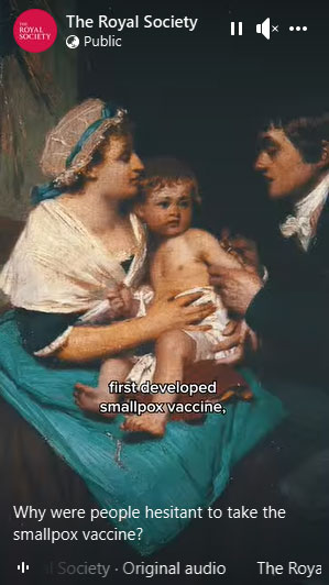 Why were people hesitant to take the smallpox vaccine?