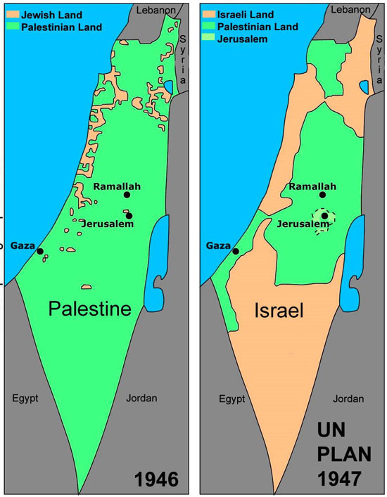 Palestine and Israel