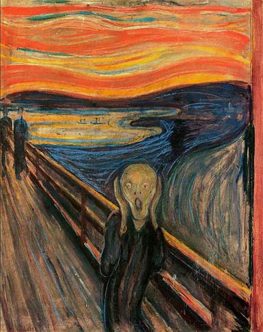 The Scream by Edvard Munch