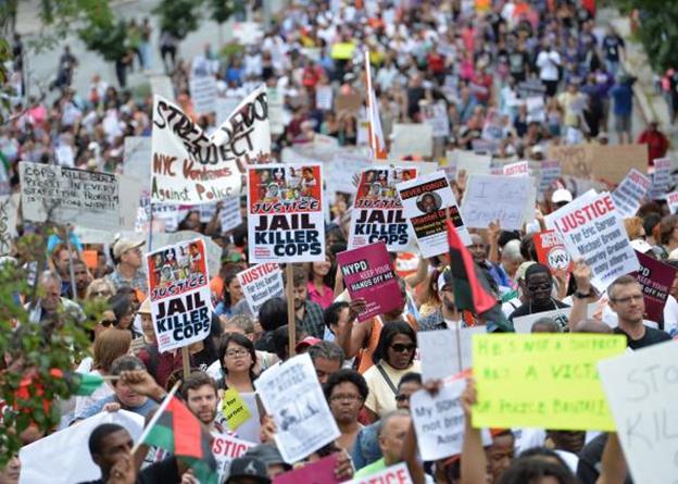  Another protest related to the Eric Garner grand jury