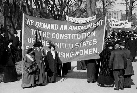The Suffrage Movement in 1915