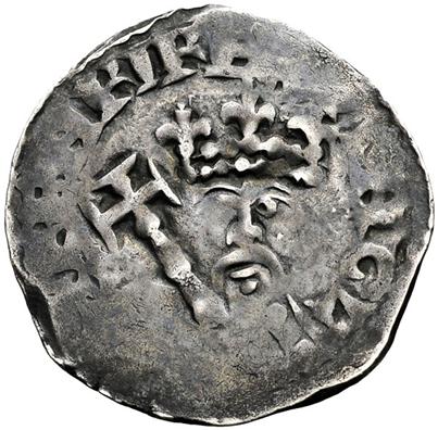 Henry II of England on a penny coin...in time the royal we seems to be fading