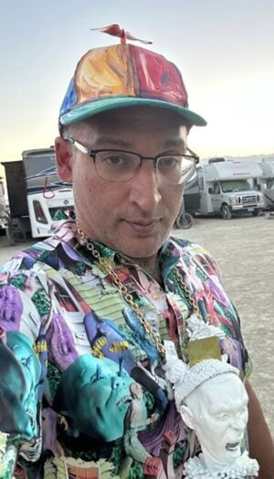 Neal Katyal at Burning Man