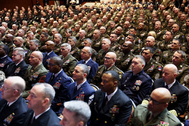 These are additional members of the military.