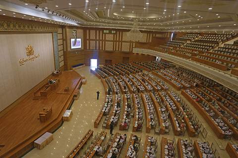 Myanmar's Lower House of Parliament