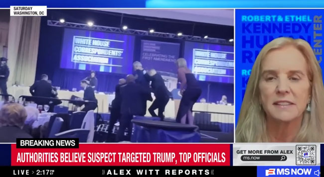 Daughter of RFK describes DC incident: 'Tremendous sense of fear and unknown'