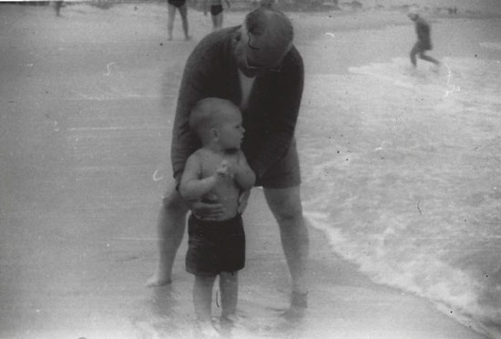 At the beach